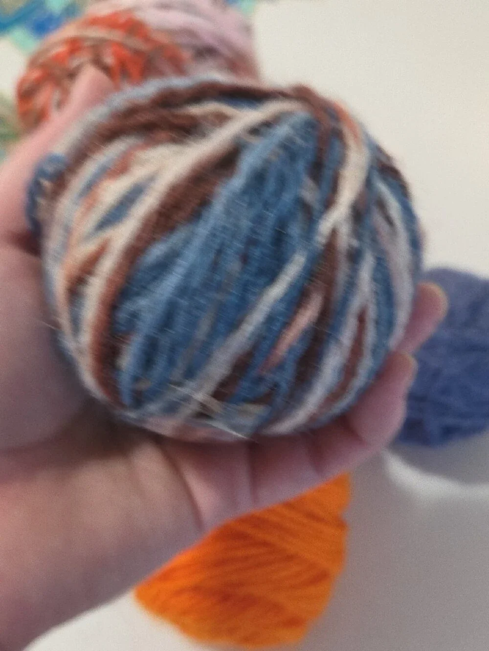 12 Assorted Multicolor Yarn Balls